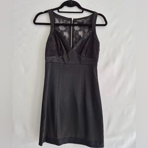 Guess Black Lace Detail Chemise